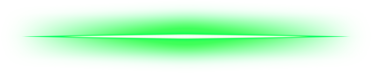 Glowing Green Neon Line